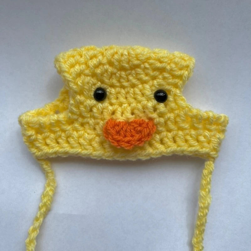 Gorro Tejido Patito para Mascota