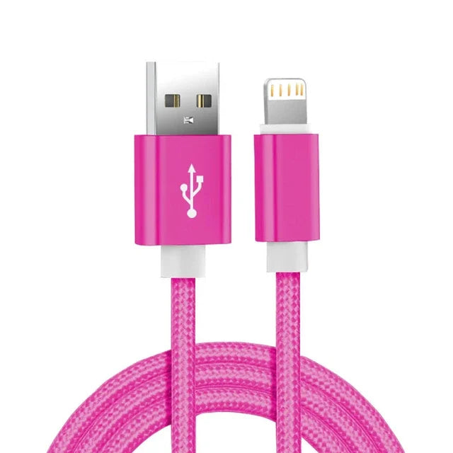 Cable de Carga USB Trenzado para iPhone — Varios Largos