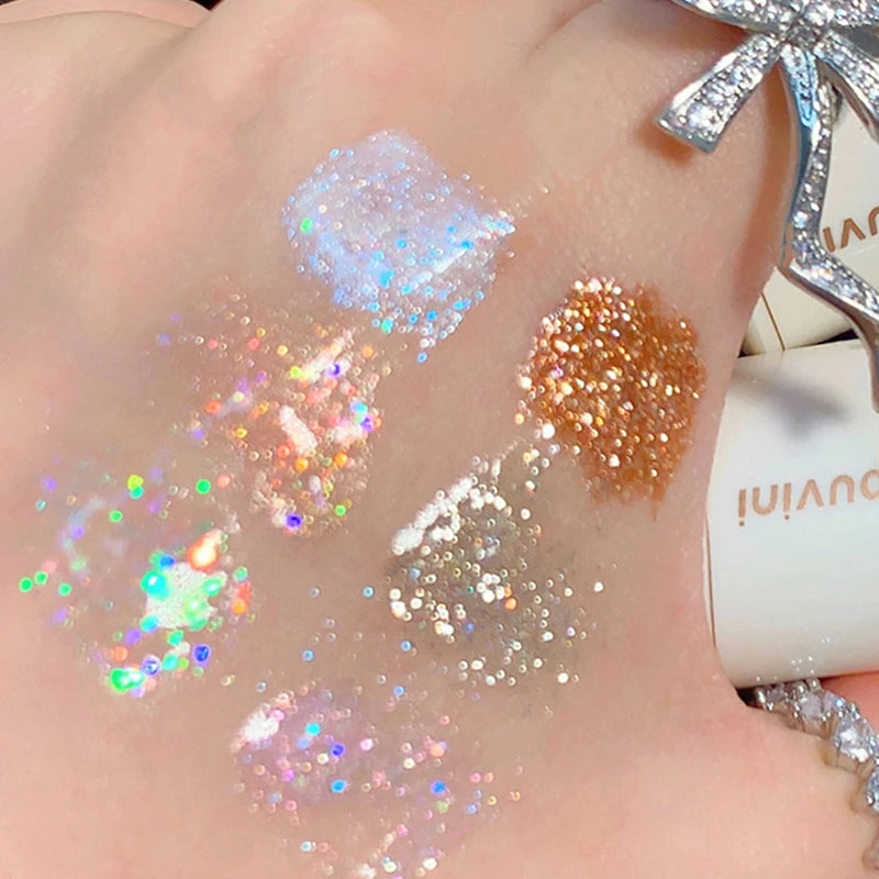 Sombra de Ojos Líquida con Brillo Perlado