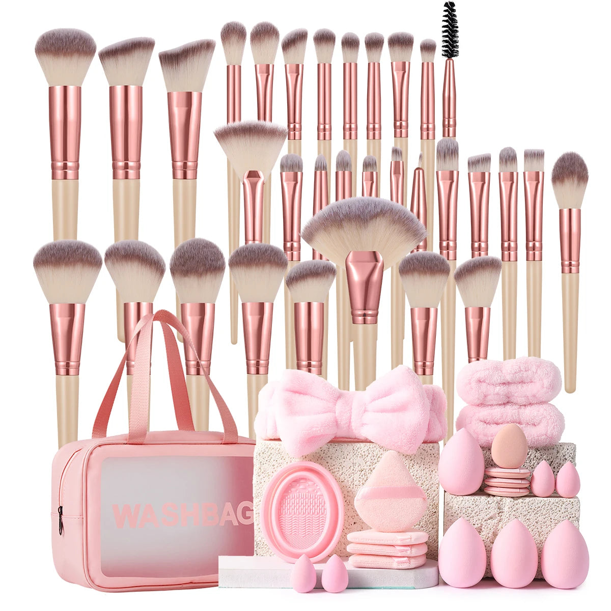 Set de 53 Piezas — Neceser y Brochas