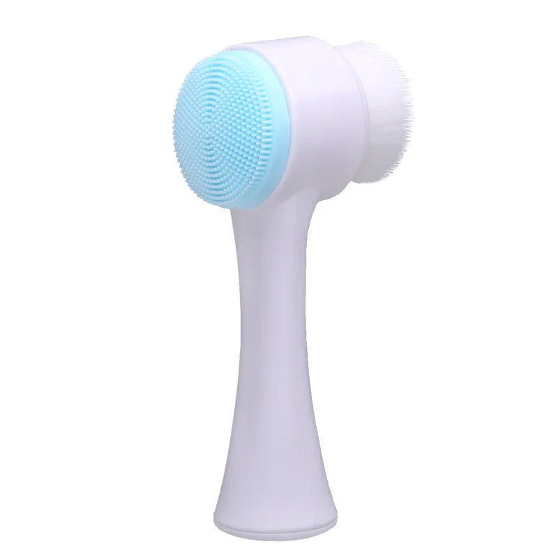 Cepillo Facial de Silicona Doble Cara