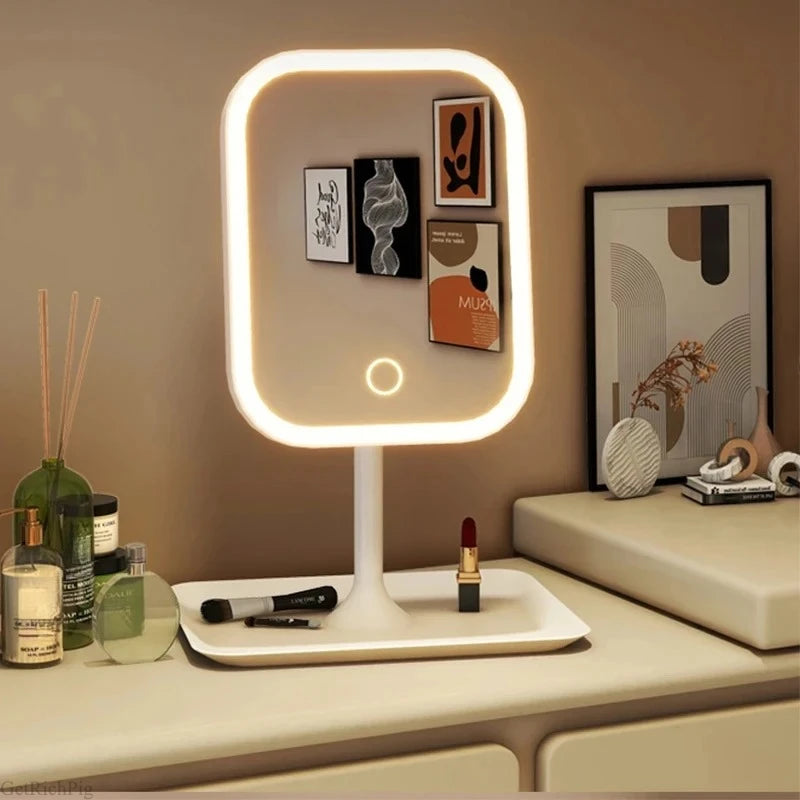 Espejo de Tocador con Luz LED — Control Táctil