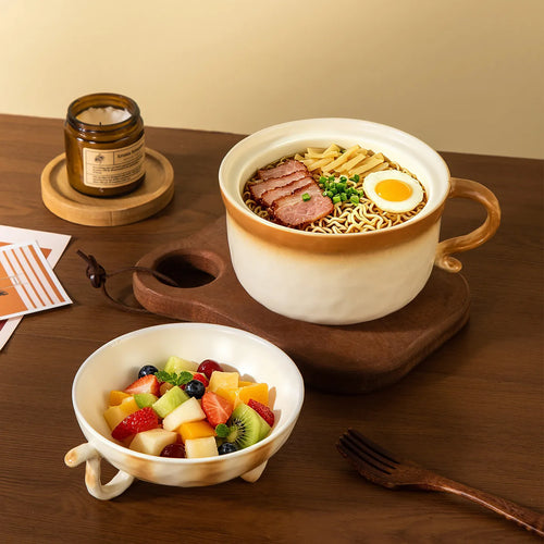 Bowl con Tapa Diseño Gato Pan