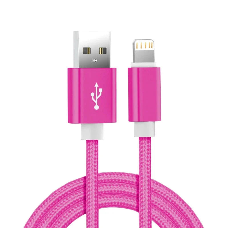 Cable de Carga USB Trenzado para iPhone — Varios Largos