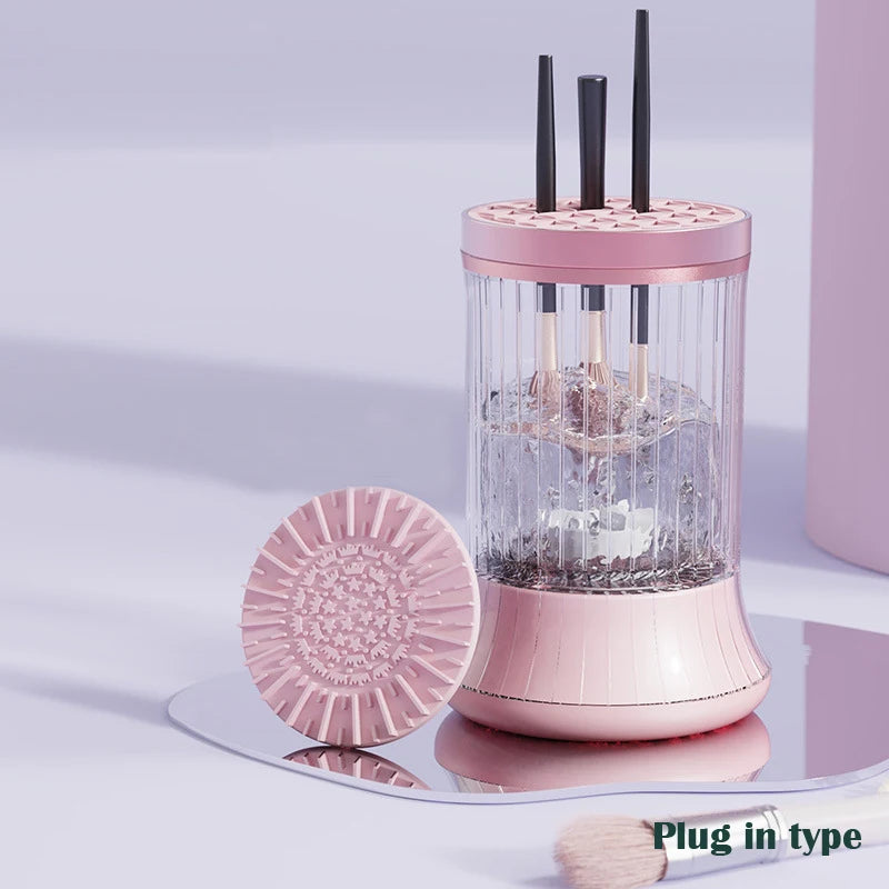 Limpiador Eléctrico de Brochas de Maquillaje