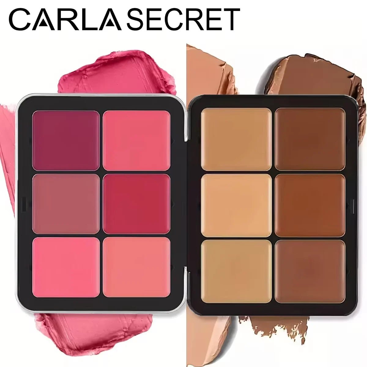 Paleta de 12 Colores Corrector y Rubor