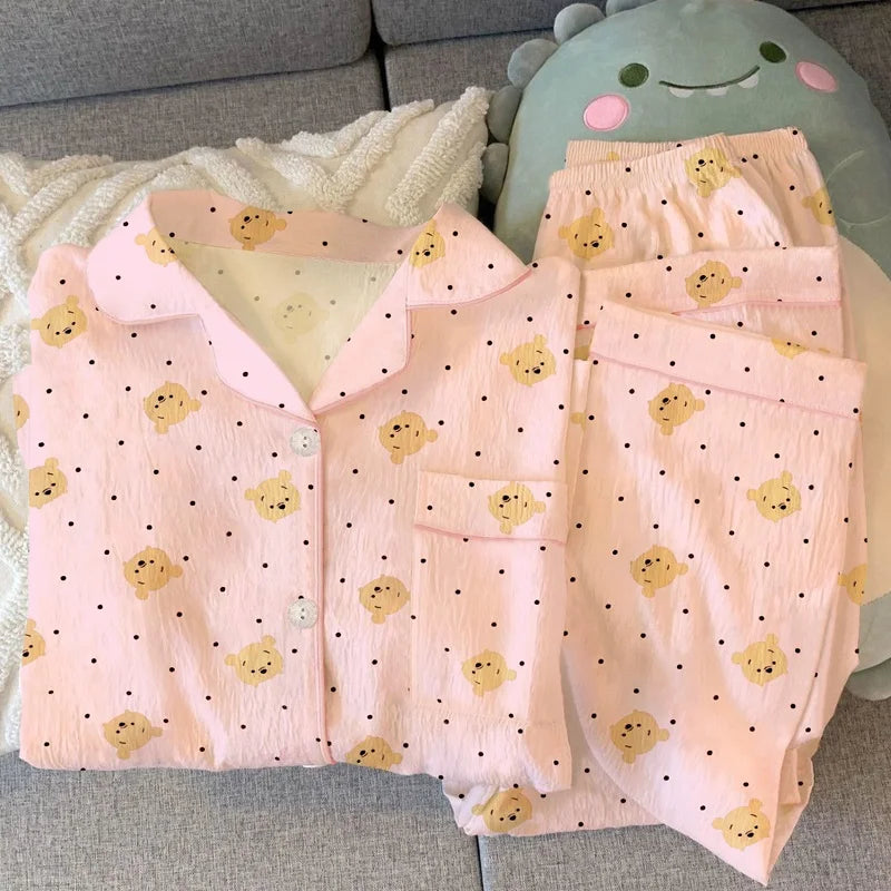 Set de Pijama Conejito Floral