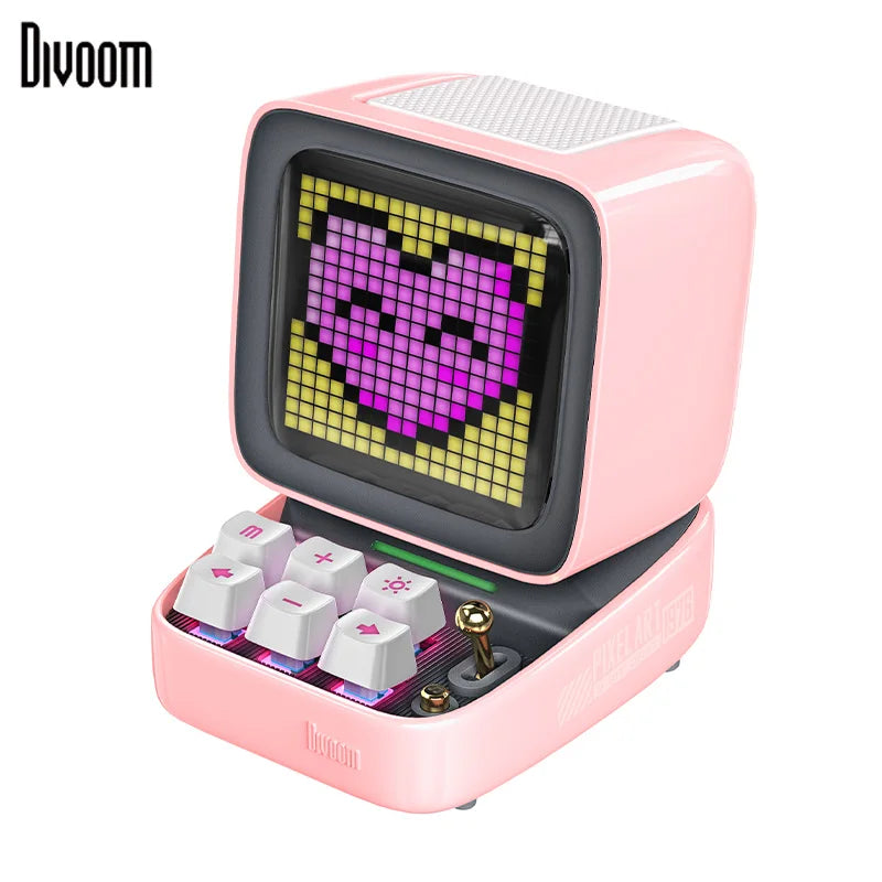 Parlante Bluetooth Retro Pixel Art