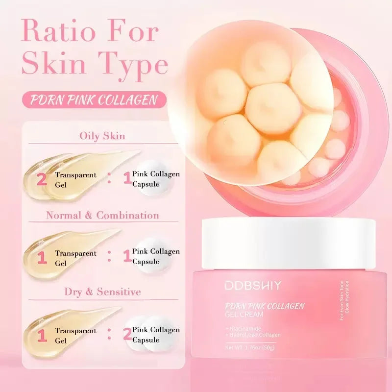 Crema Facial en Cápsulas con Colágeno y Niacinamida