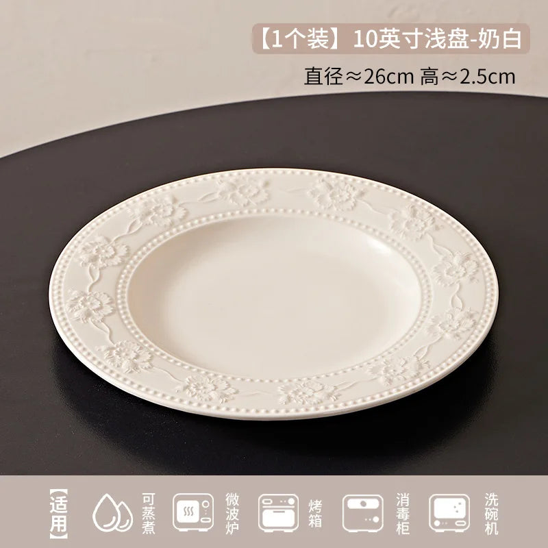 Bowl Relieve Estilo Francés