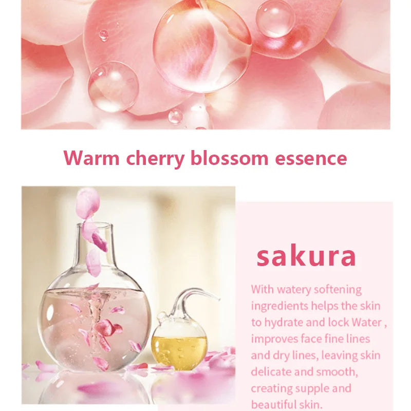 Crema Esencia de Sakura — Flor de Cerezo
