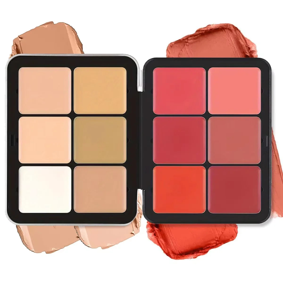 Paleta de 12 Colores Corrector y Rubor
