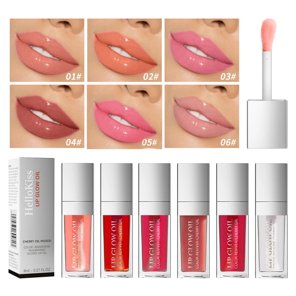 Aceite Labial Efecto Volumen