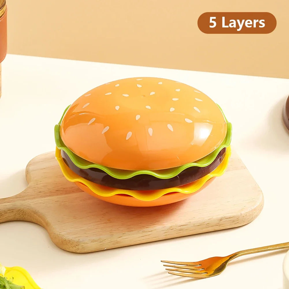 Set de Platos Diseño Hamburguesa