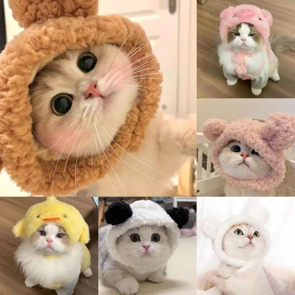 Gorro Oso Peludo para Mascota