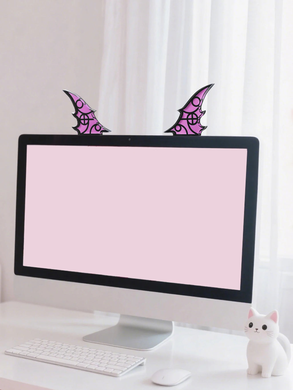 Orejas y Alas Decorativas para Monitor