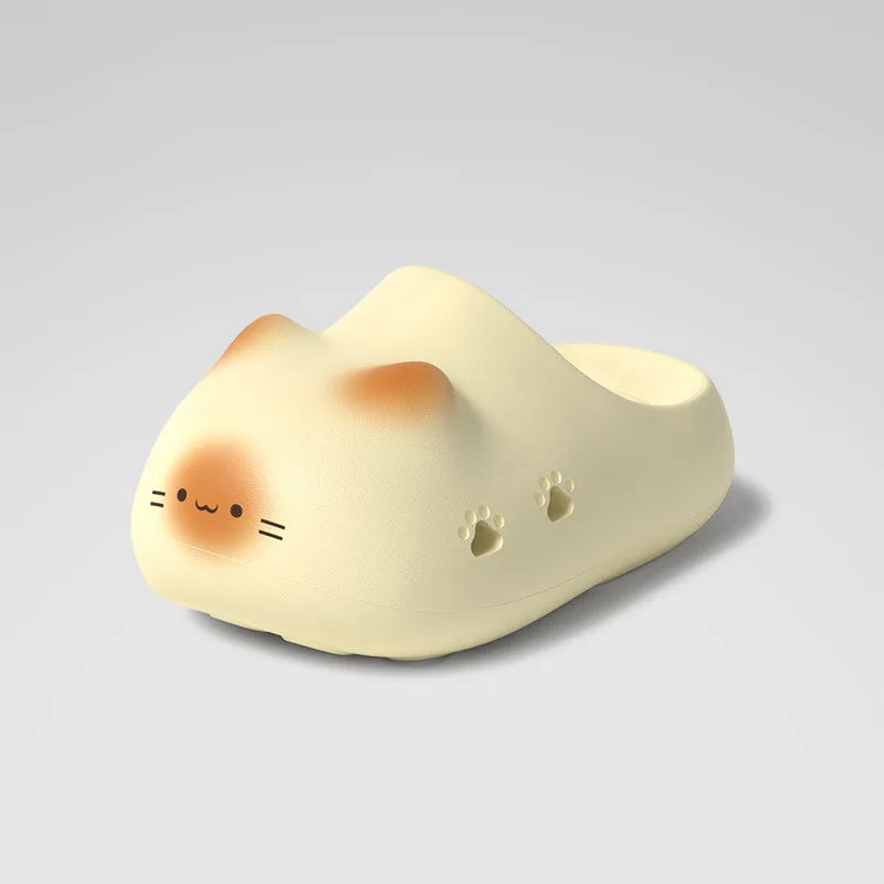 Pantuflas Diseño Gatito Kawaii