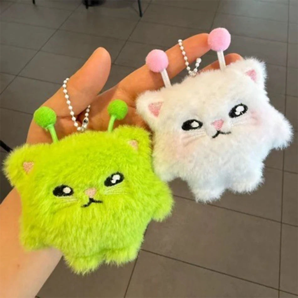Llavero Peluche Gato Alien