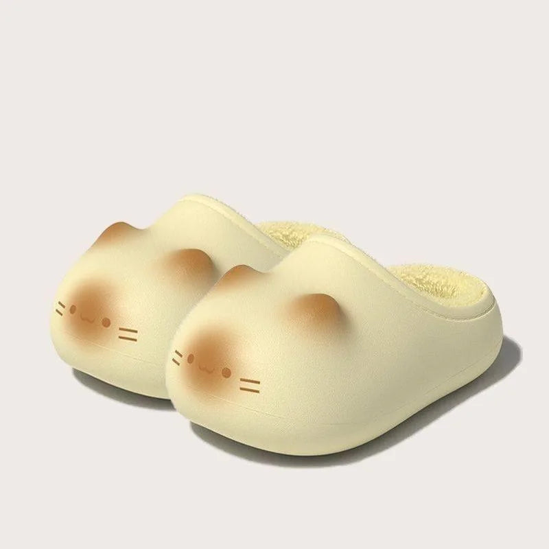 Pantuflas Diseño Gatito Kawaii