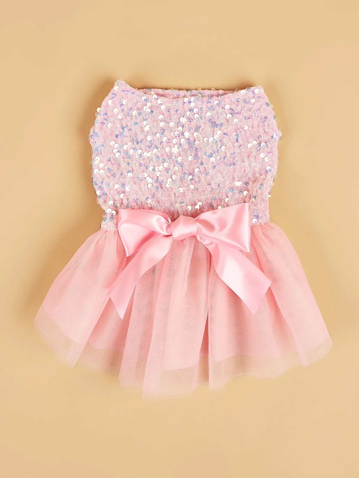 Vestido Princesa con Lentejuelas para Mascota