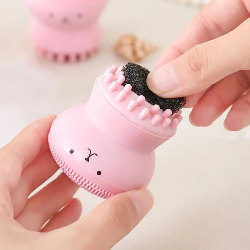 Cepillo de Silicona para Limpieza Facial