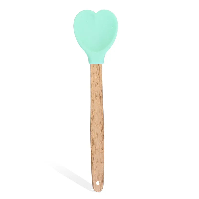Espátula de Silicona Diseño Corazón