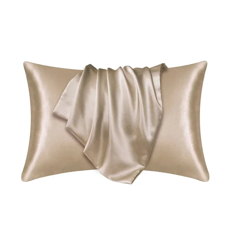 Funda de Almohada de Seda Natural