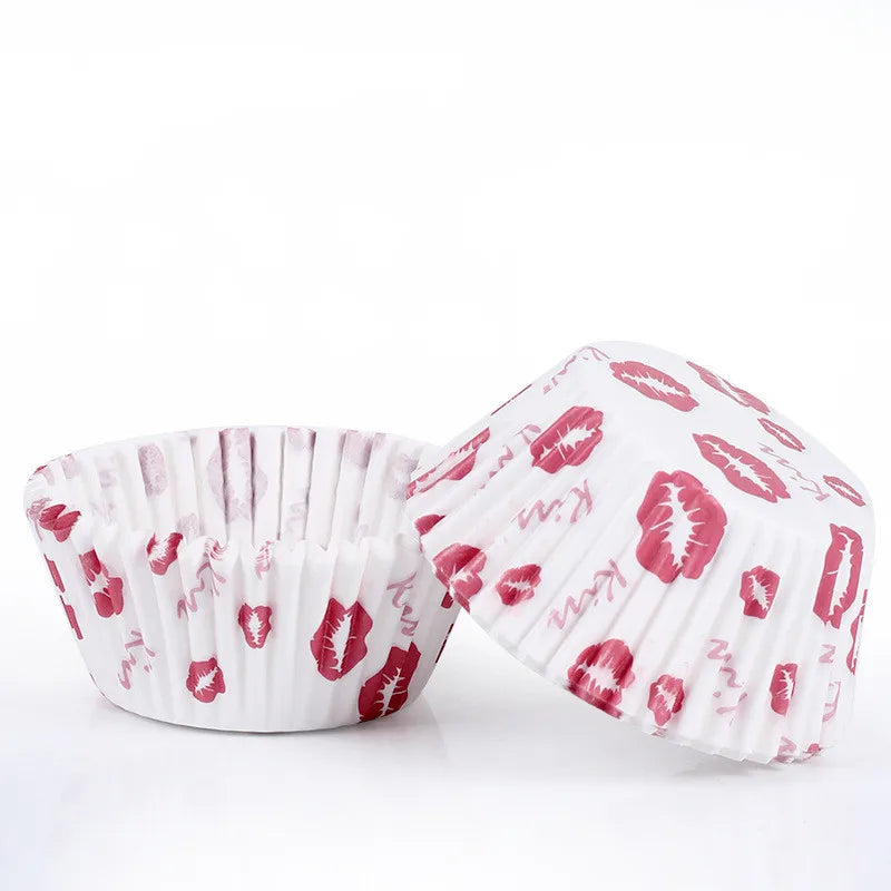 Set de 100 Moldes de Papel para Cupcakes y Muffins