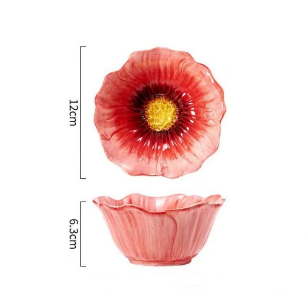 Bowl de Cerámica Diseño Girasol