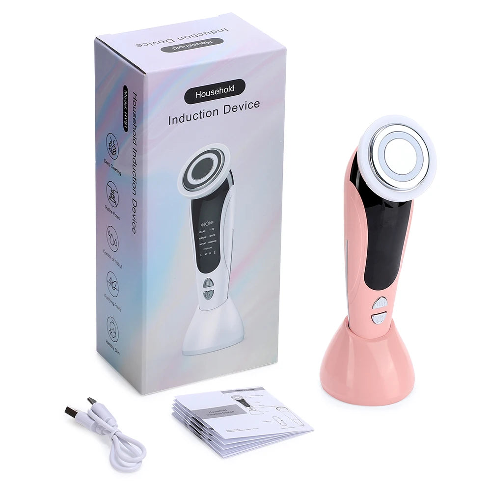 Dispositivo Facial 7 en 1 — Microcorriente y LED