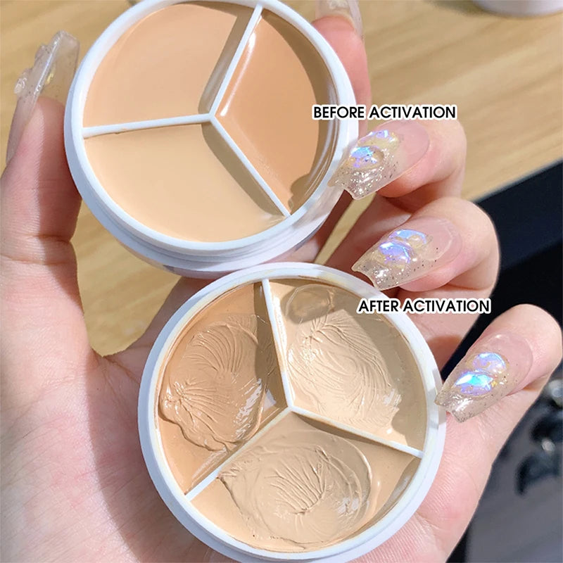 Corrector Tres Tonos para Manchas y Ojeras