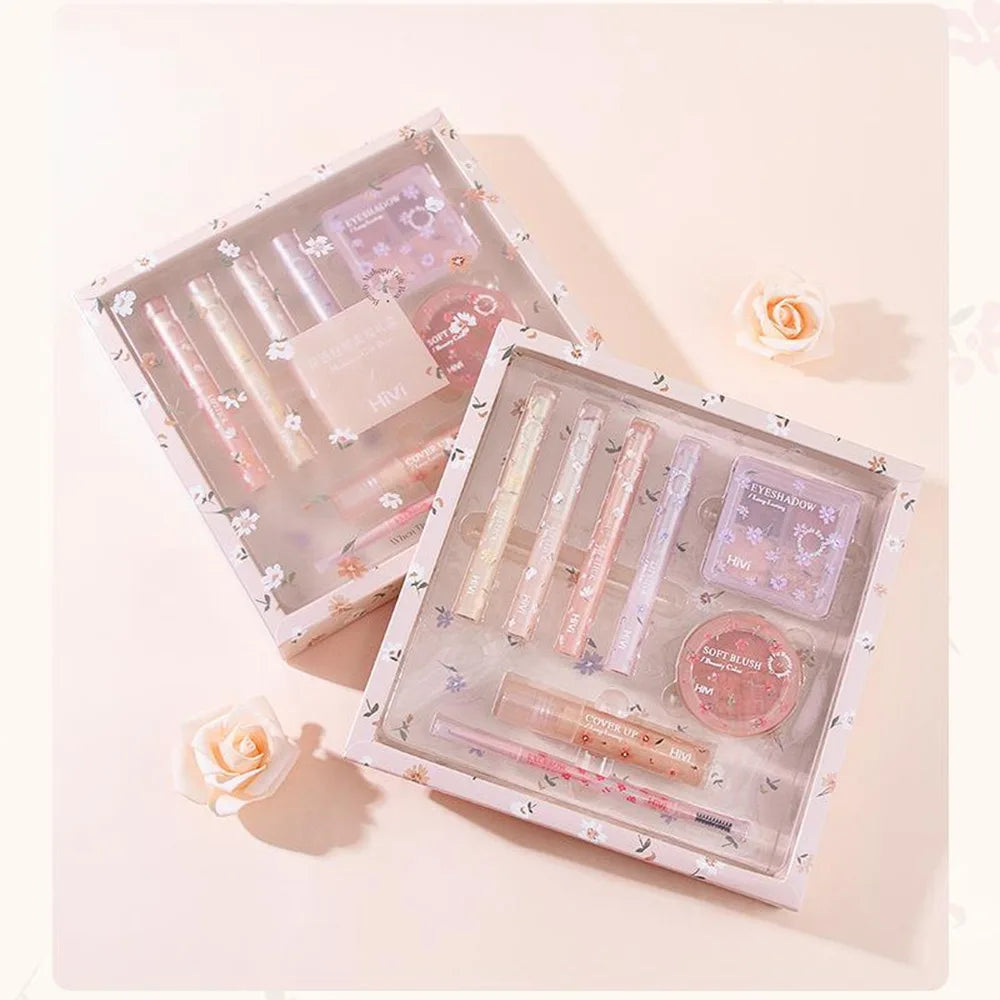 Set de Maquillaje de 8 Piezas