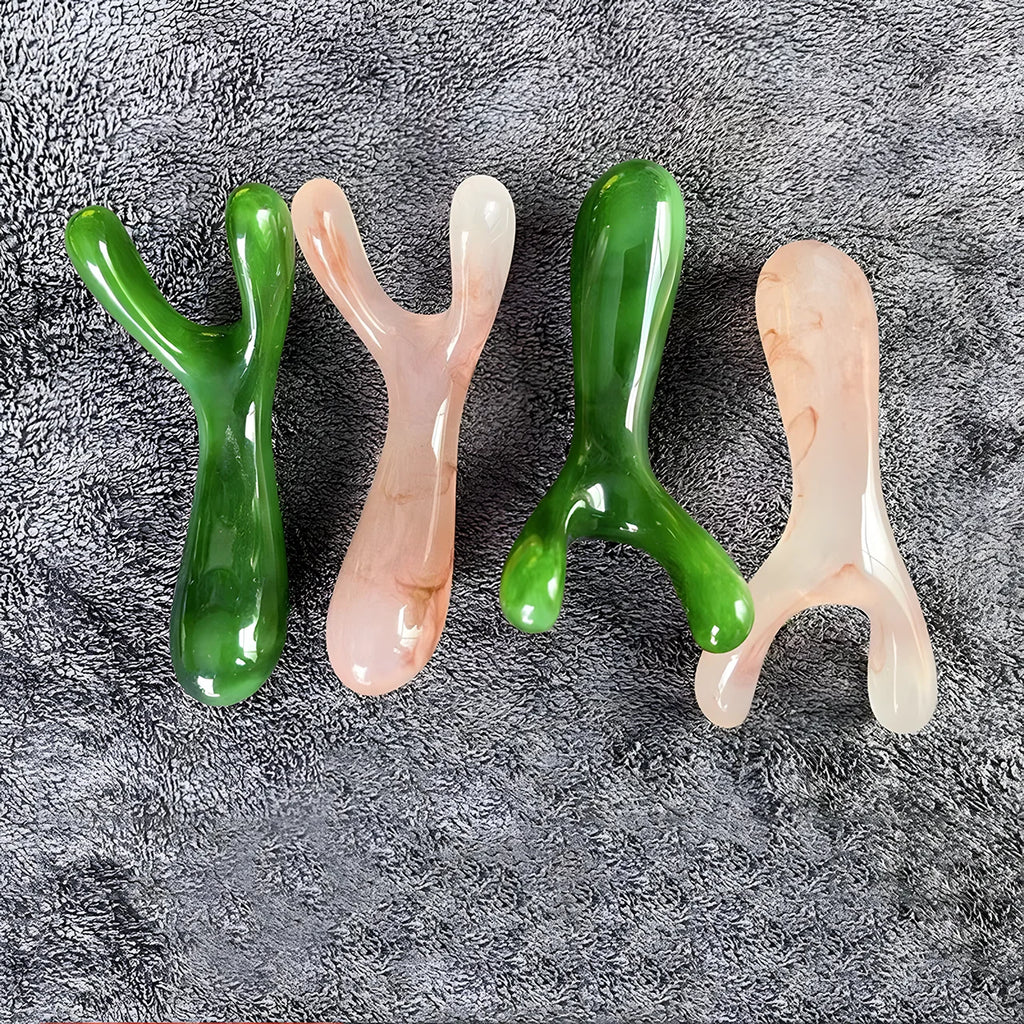 Herramienta de Gua Sha para Rostro y Nariz — Efecto Lifting