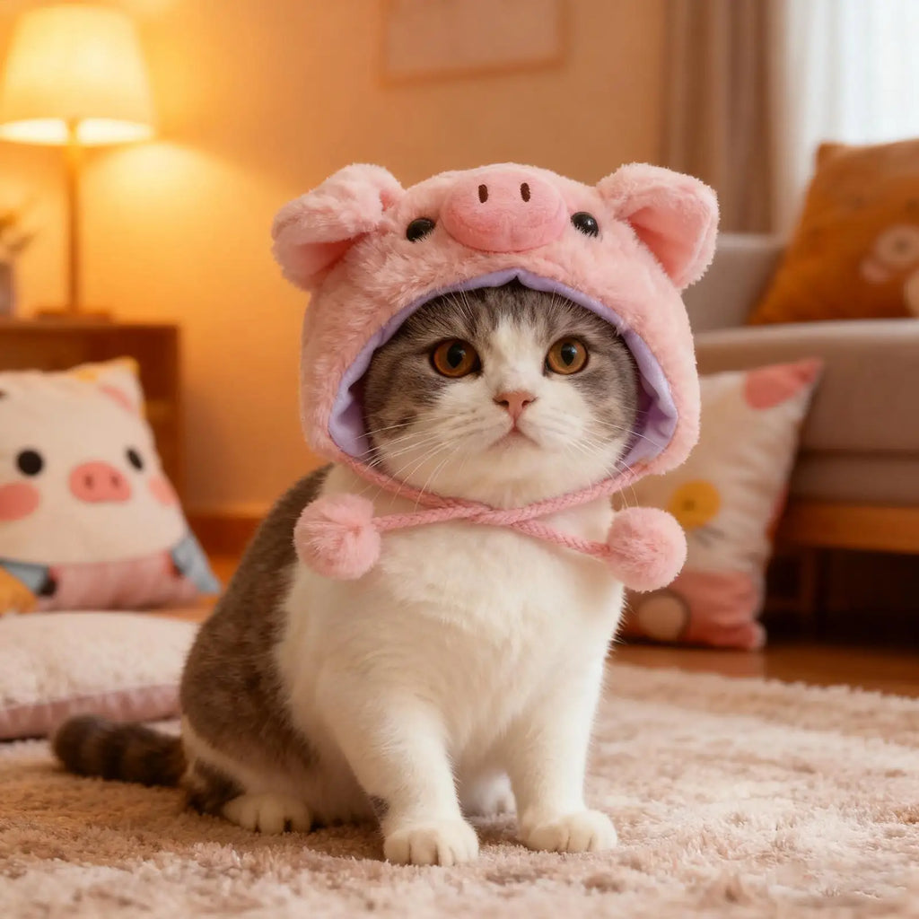 Gorro Disfraz Animal para Mascota