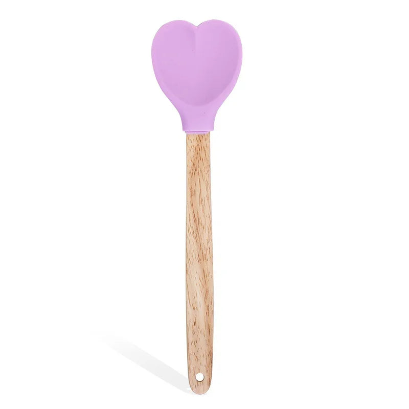 Espátula de Silicona Diseño Corazón