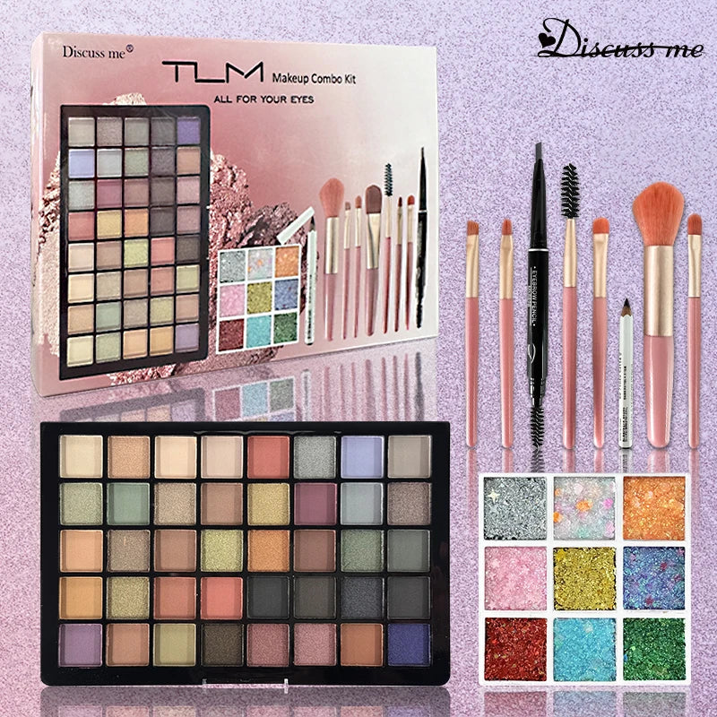 Kit de Maquillaje de Ojos Portátil