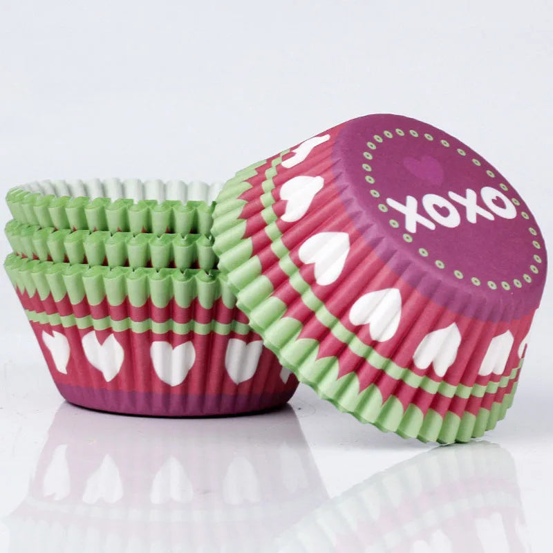 Set de 100 Moldes de Papel para Cupcakes y Muffins