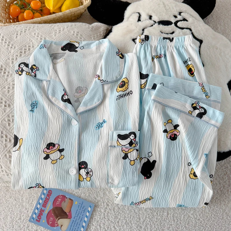 Set de Pijama Conejito Floral