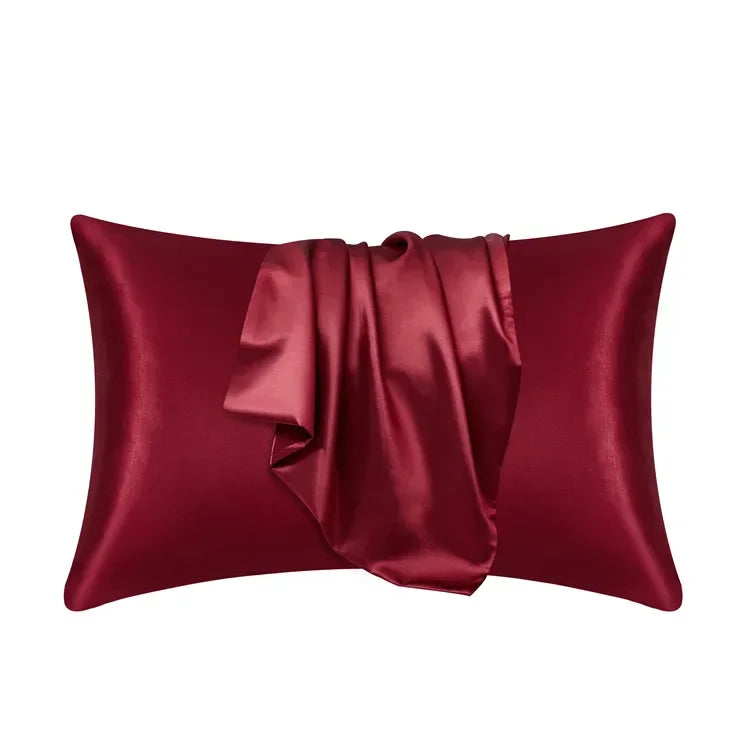 Funda de Almohada de Seda Natural