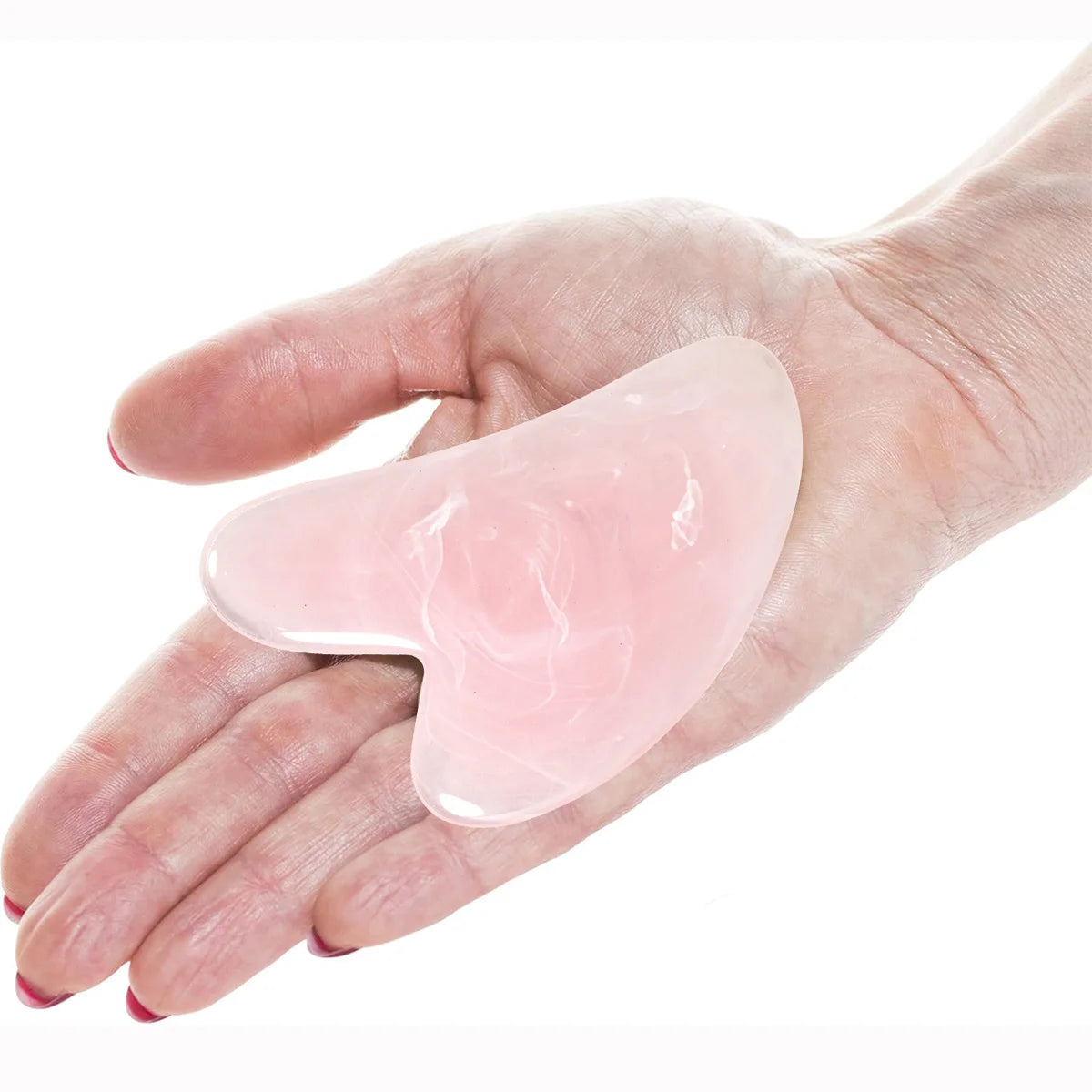 Raspador Facial de Cera de Abeja — Forma de Corazón
