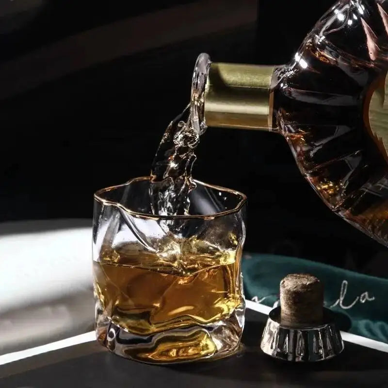 Vaso para Whisky Diseño Origami