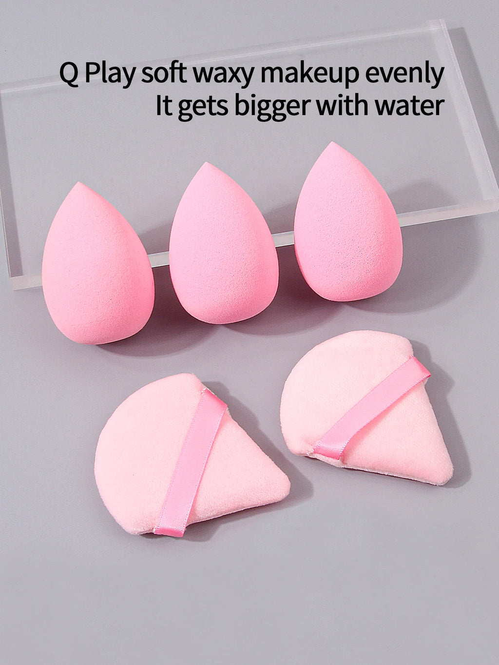 Set de Brochas de Maquillaje Rosa