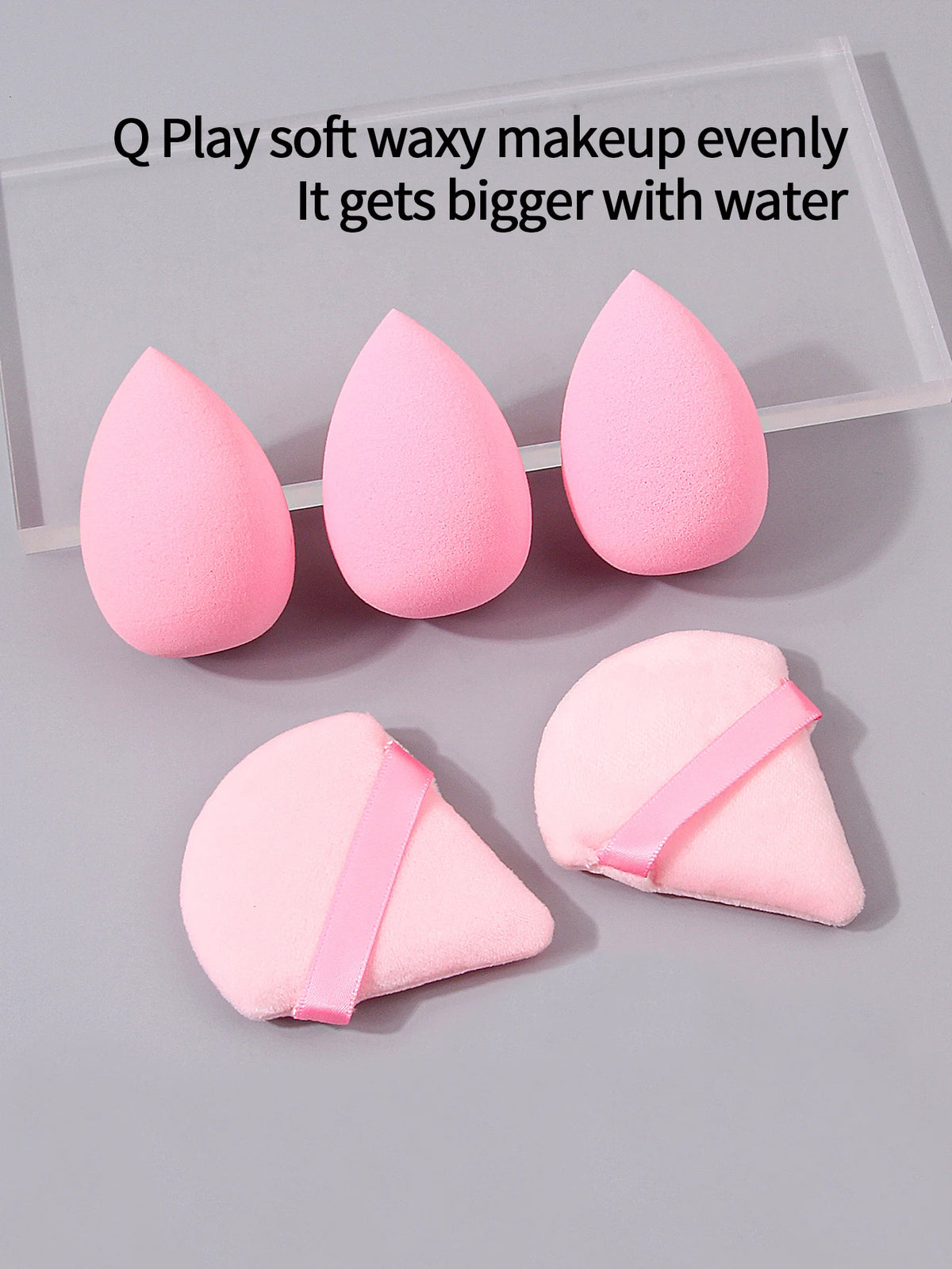 Set de Brochas de Maquillaje Rosa