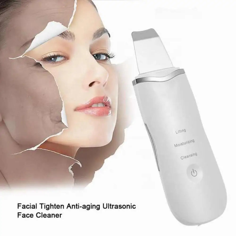 Limpiador Facial Ultrasónico — Remueve Impurezas