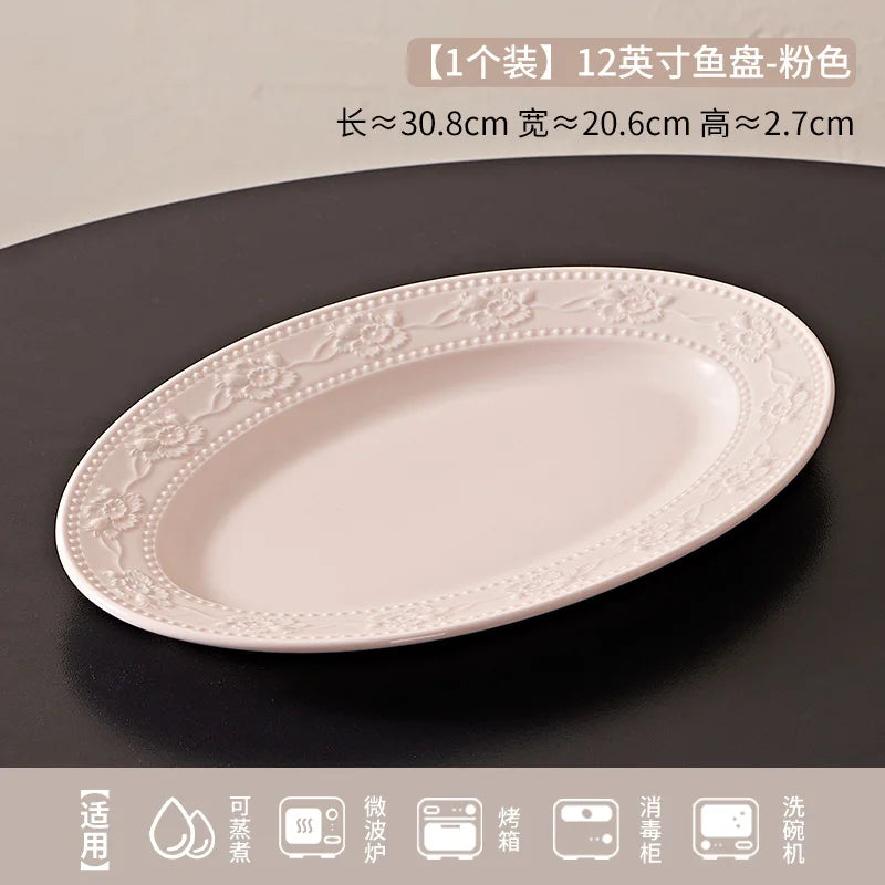 Bowl Relieve Estilo Francés