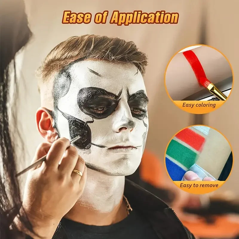 Paleta de Pintura Facial y Corporal Arcoiris