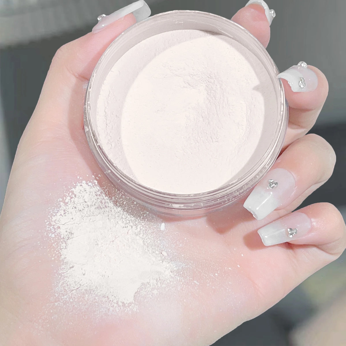 Polvo Fijador de Maquillaje Transparente