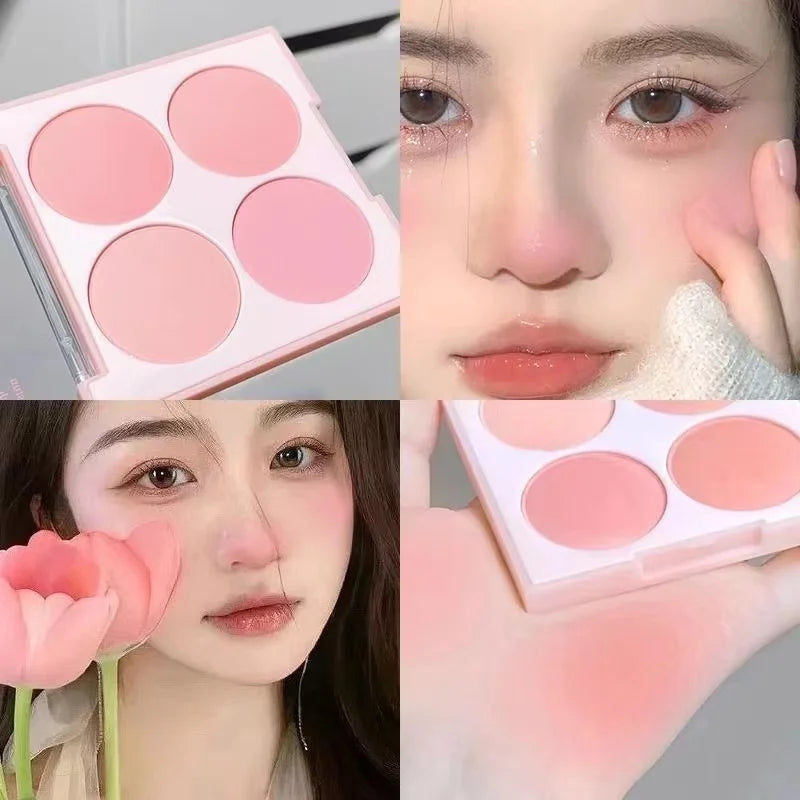 Rubor Cuatro Colores Estilo Helado