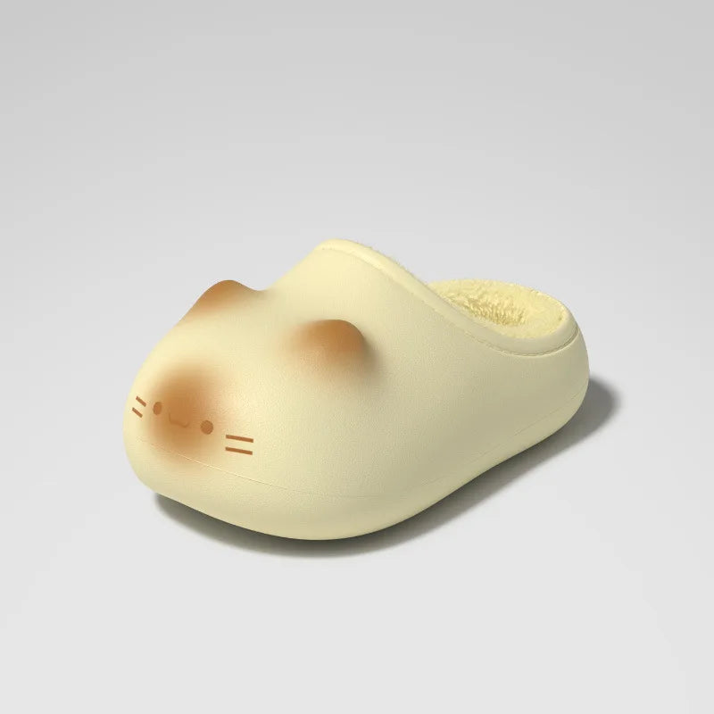 Pantuflas Diseño Gatito Kawaii