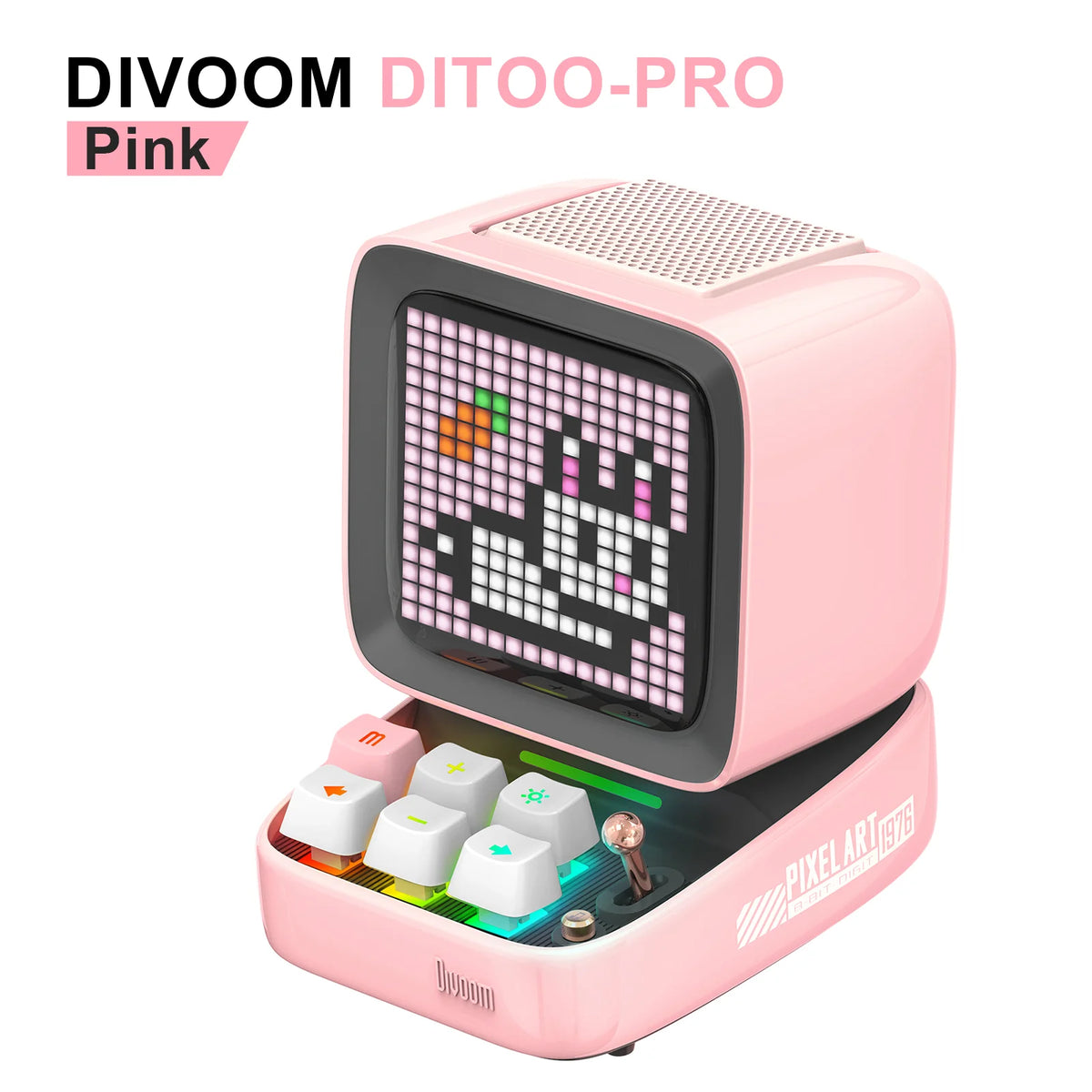 Parlante Bluetooth Retro Pixel Art